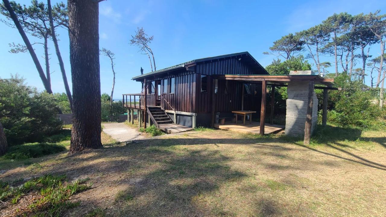 Cabana En La Playa. Ventanales Y Terraza Al Mar Salinas Luaran gambar