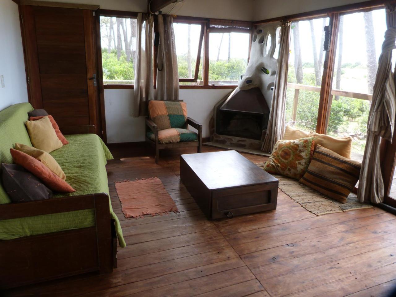 Cabana En La Playa. Ventanales Y Terraza Al Mar Salinas Luaran gambar