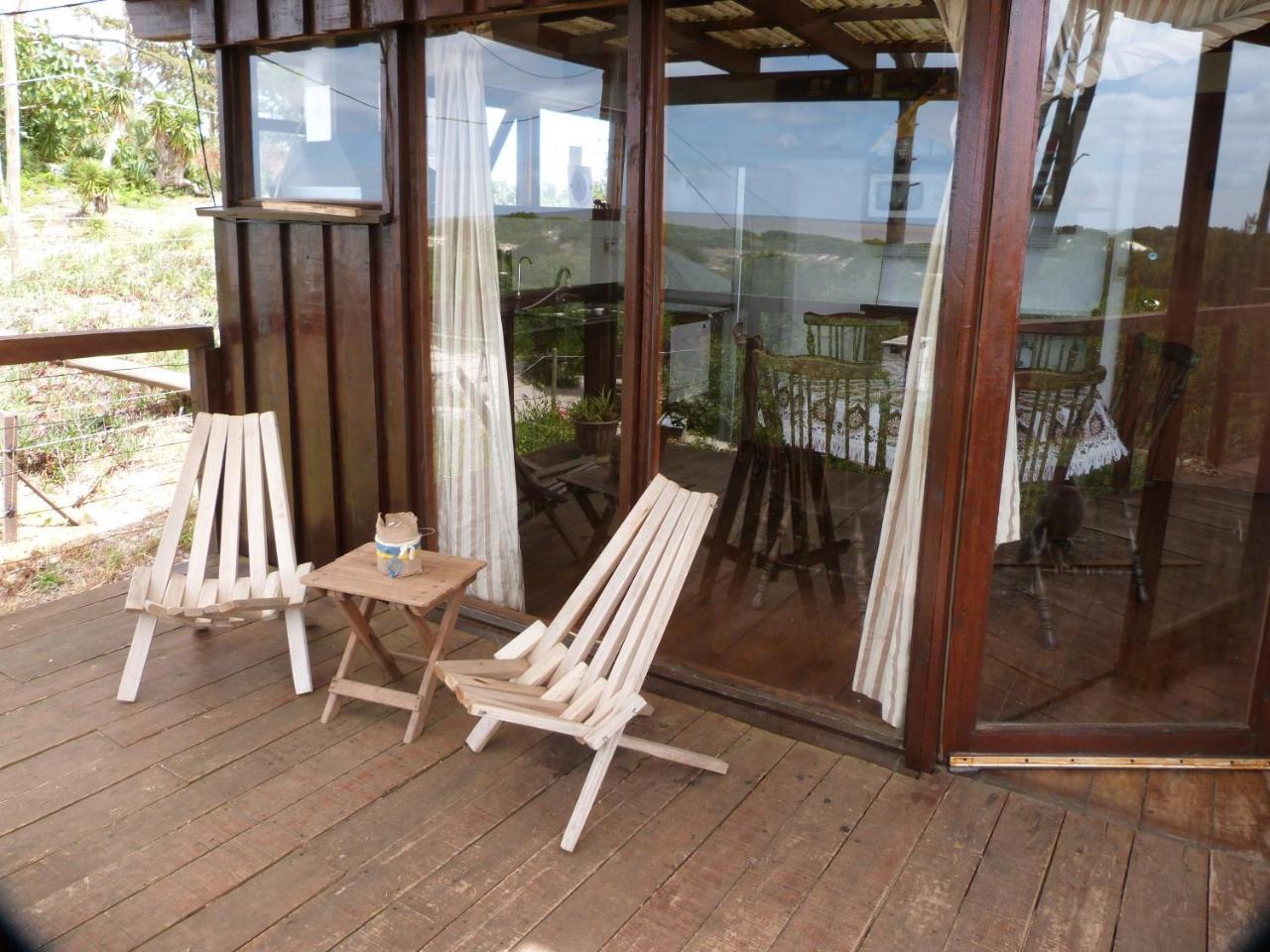 Cabana En La Playa. Ventanales Y Terraza Al Mar Salinas Luaran gambar